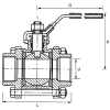 RVS kogelkraan&nbsp;&nbsp;|&nbsp;&nbsp;KP-2604